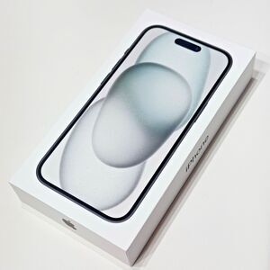 Empty Box Apple iPhone 15 Black 128gb *Empty Box Only (A3)